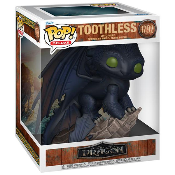 Funko POP #1792 Deluxe How to Train Your Dragon Toothless Figure